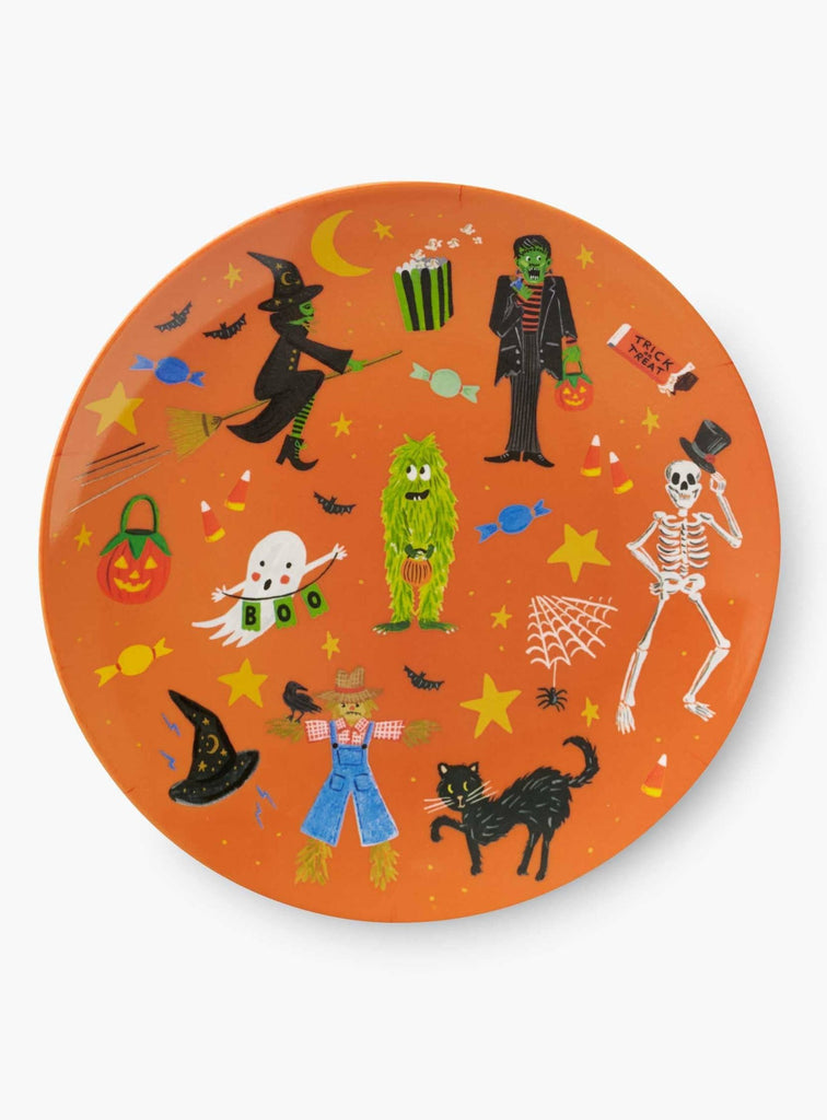 Halloween Parade Melamine Dessert Plates