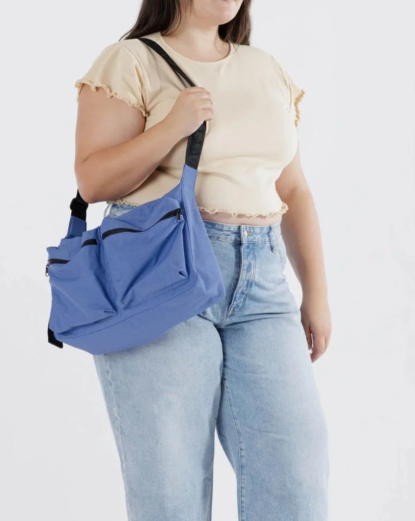 Large Cargo Crossbody Bag in Pansy Blue