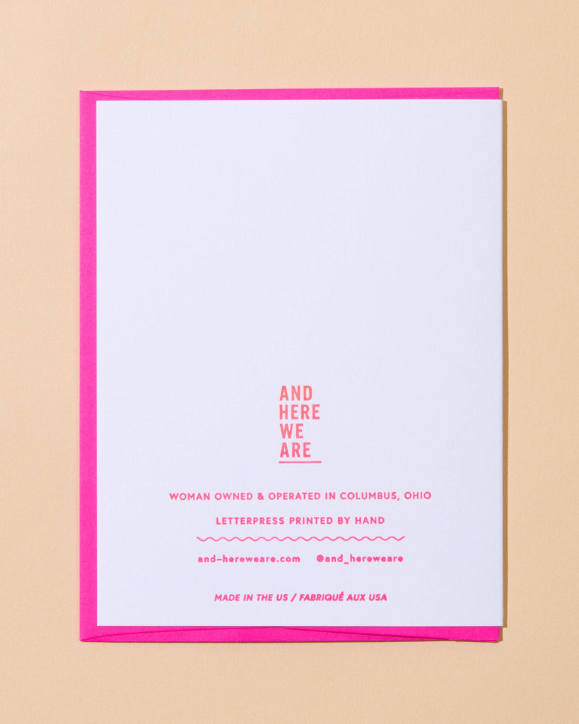 Weird & Wonderful Wedding Card