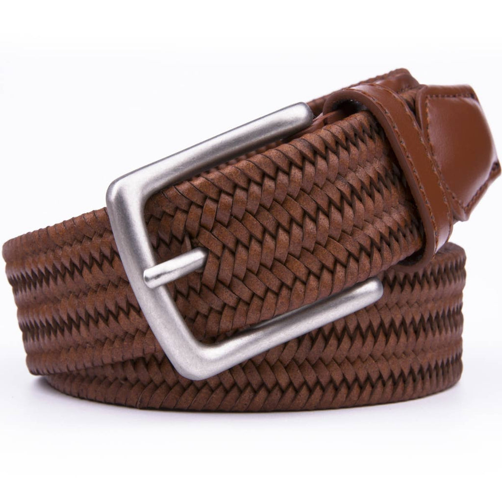 Braided Leather Belt