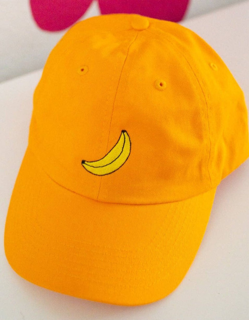 Embroidered Banana Hat