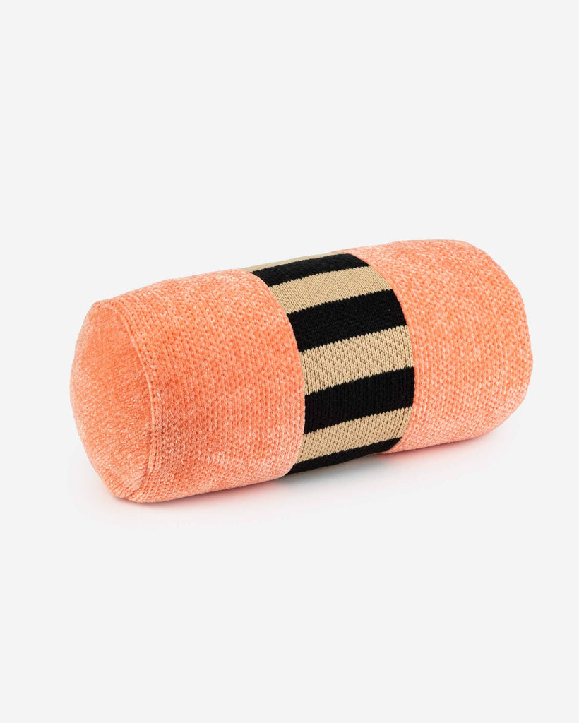 Tile Patch Chenille Bolster Pillow