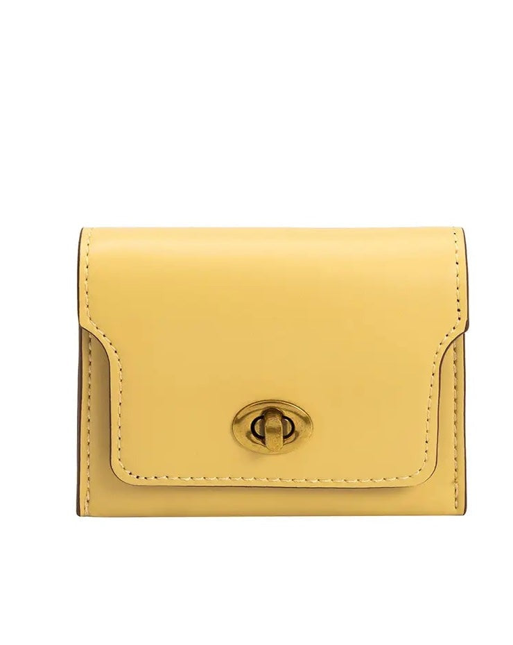 Tara Wallet in Yellow