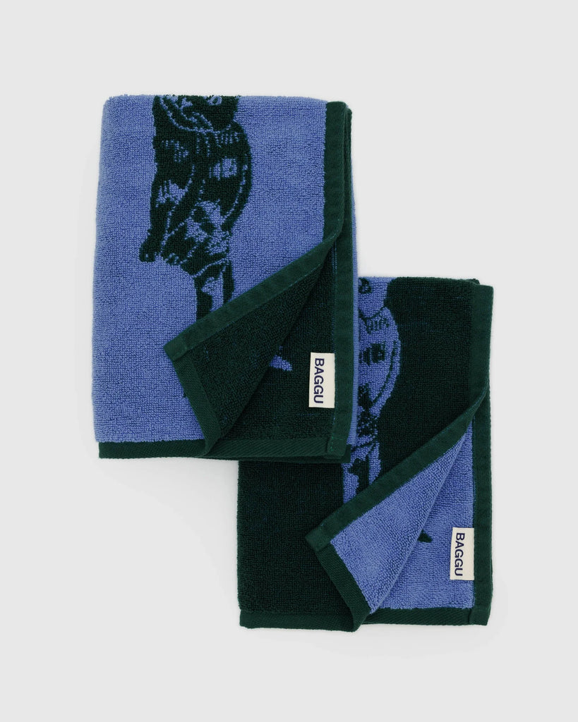 Hand Towels Set of 2 in Cats