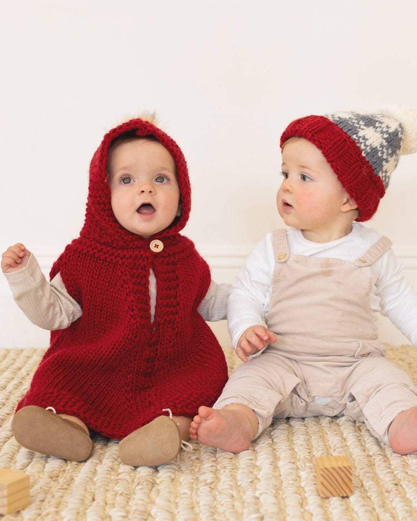 Poncho in Red