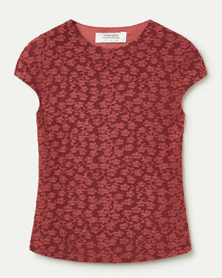 Floral Lace Tee