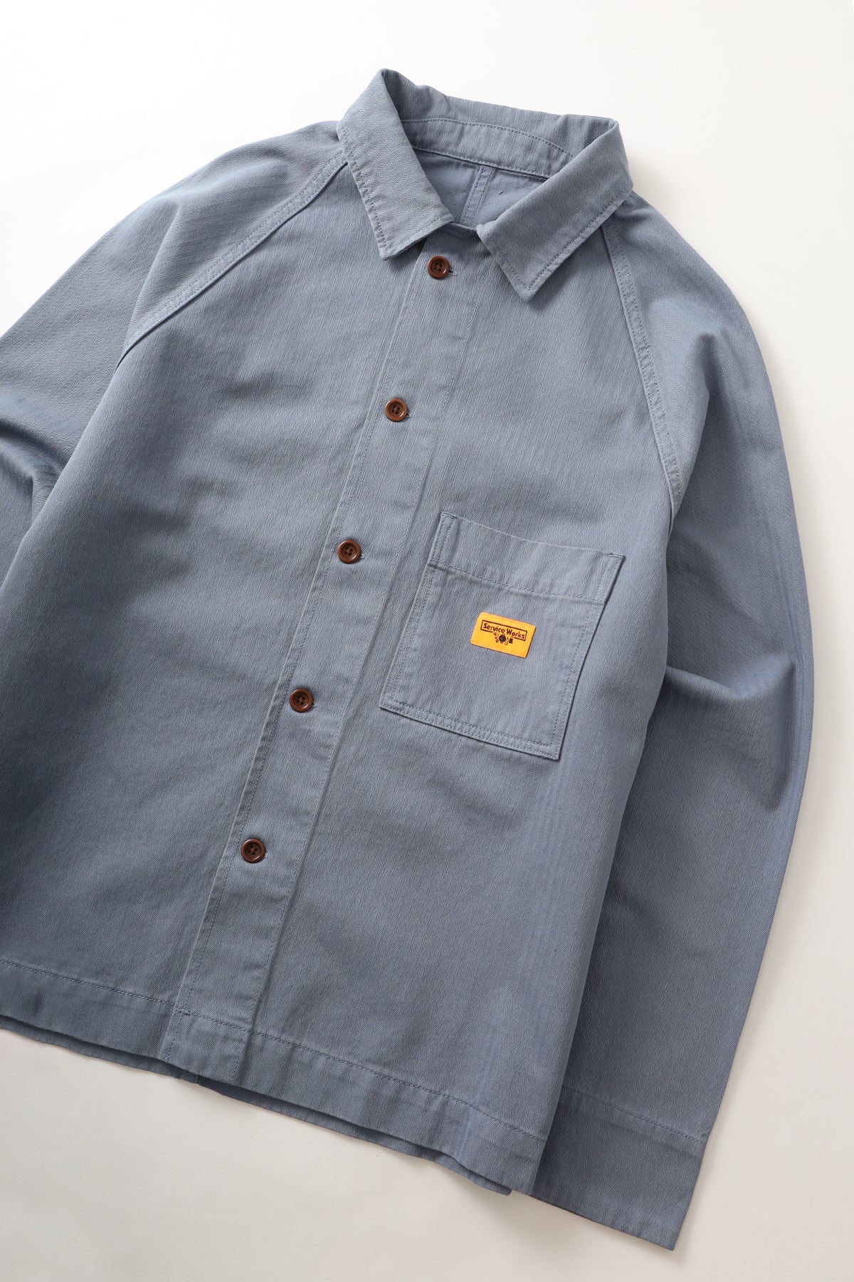 Herringbone FOH Jacket in Harbour | Penelope's