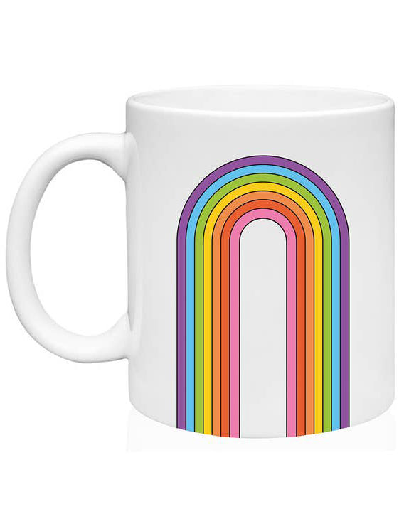 Retro Rainbow Mug