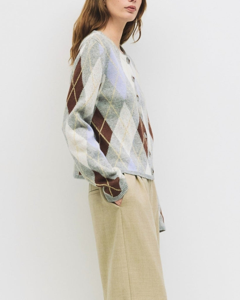 Gayle Cardigan in Grey