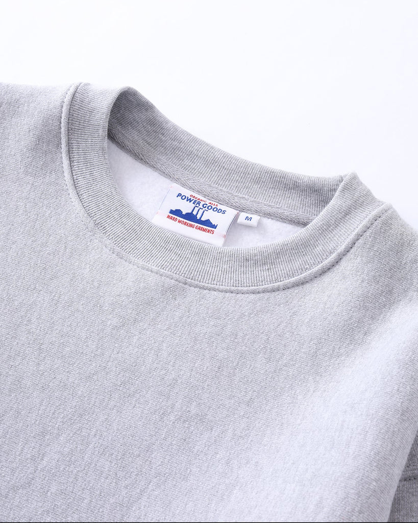 Super Weight Crewneck in Heather Grey