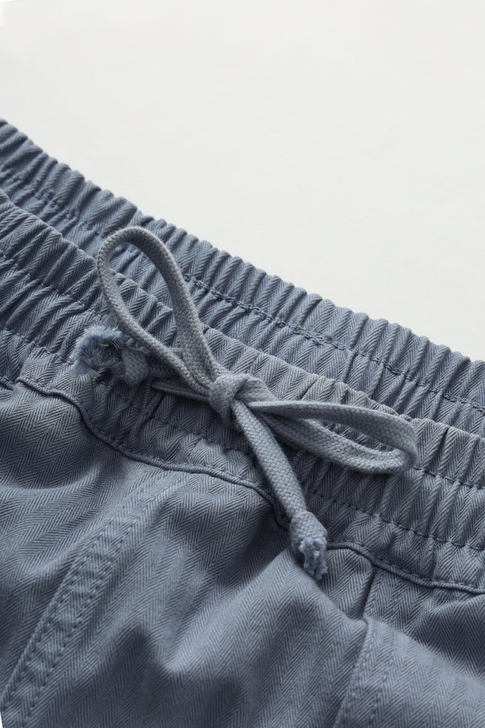 Herringbone Chef Pant in Harbour