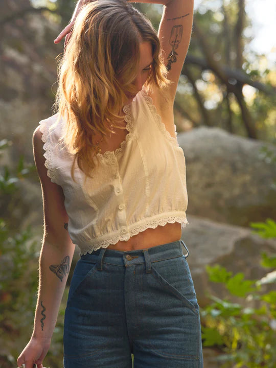 Helena Top in White