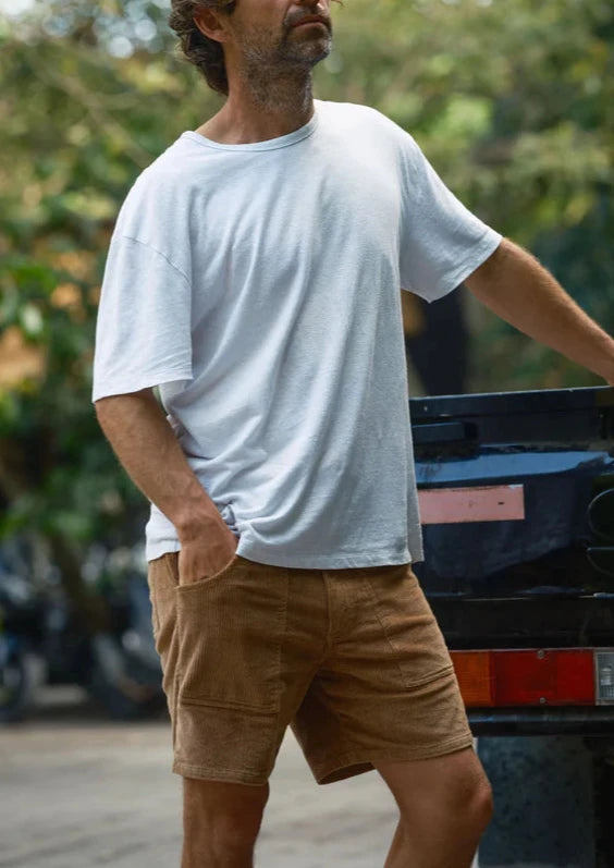 Hemp Tee in White