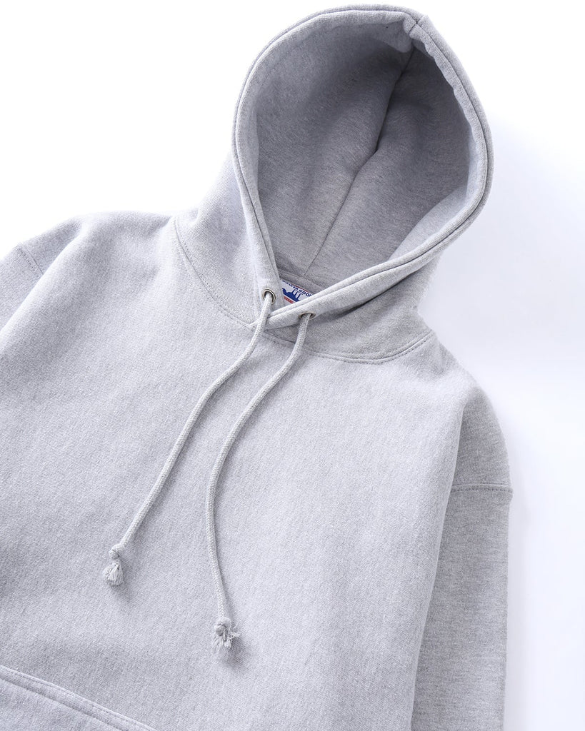 Super Weight Hoodie in Heather Grey