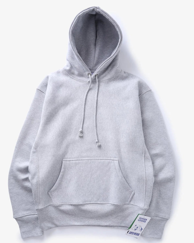 Super Weight Hoodie in Heather Grey