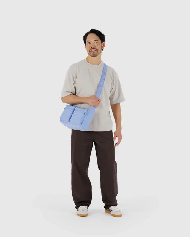 Medium Cargo Crossbody in French Blue