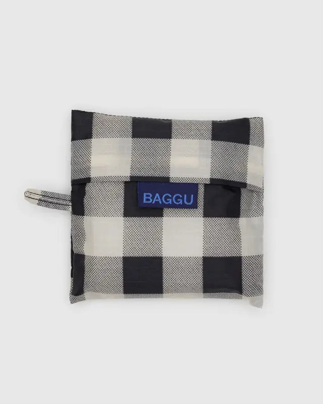 Standard Baggu in Black & White Big Check