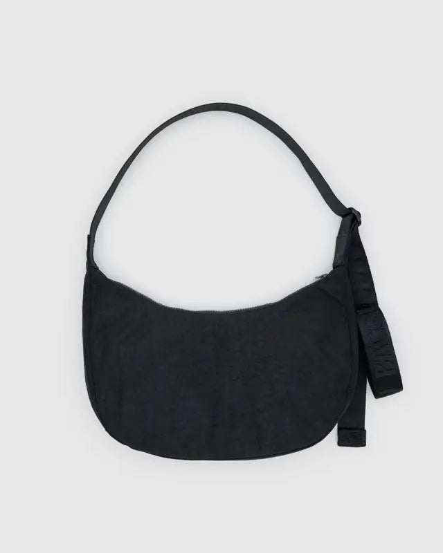 Medium Nylon Crescent Bag in Western Applique
