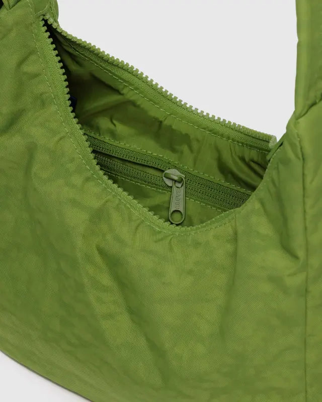 Mini Nylon Shoulder Bag in Green Juice