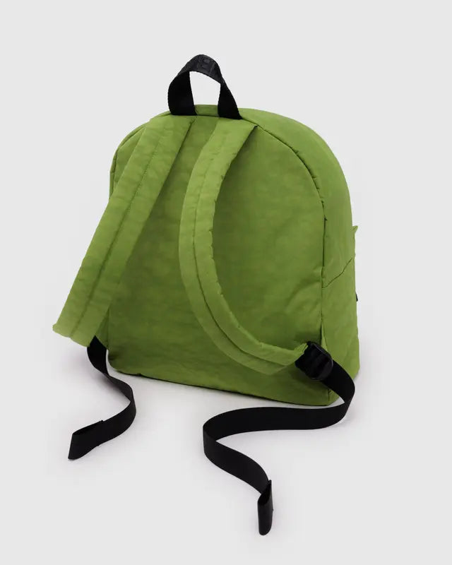 Medium Nylon Backpack in Green Juice