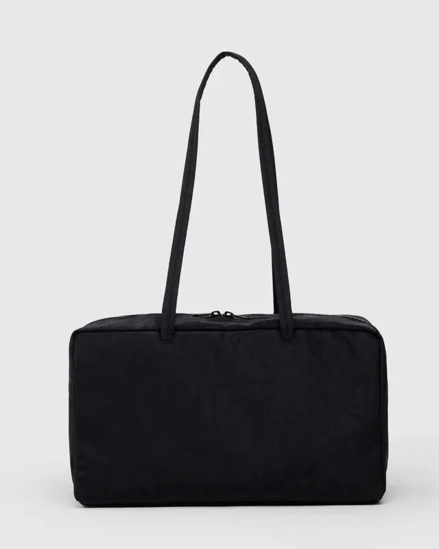Medium Nylon Bowler Bag in Western Applique