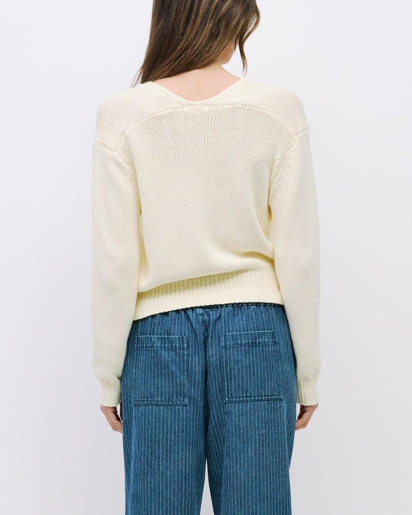 Layla Cardigan in White