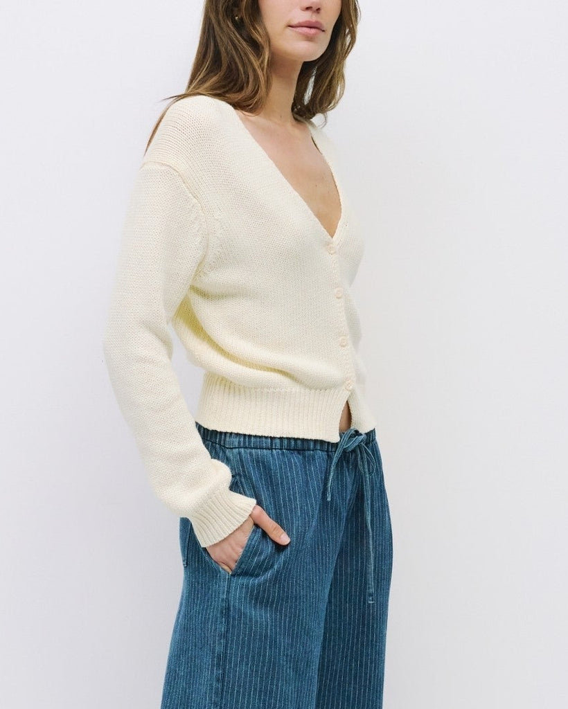 Layla Cardigan in White