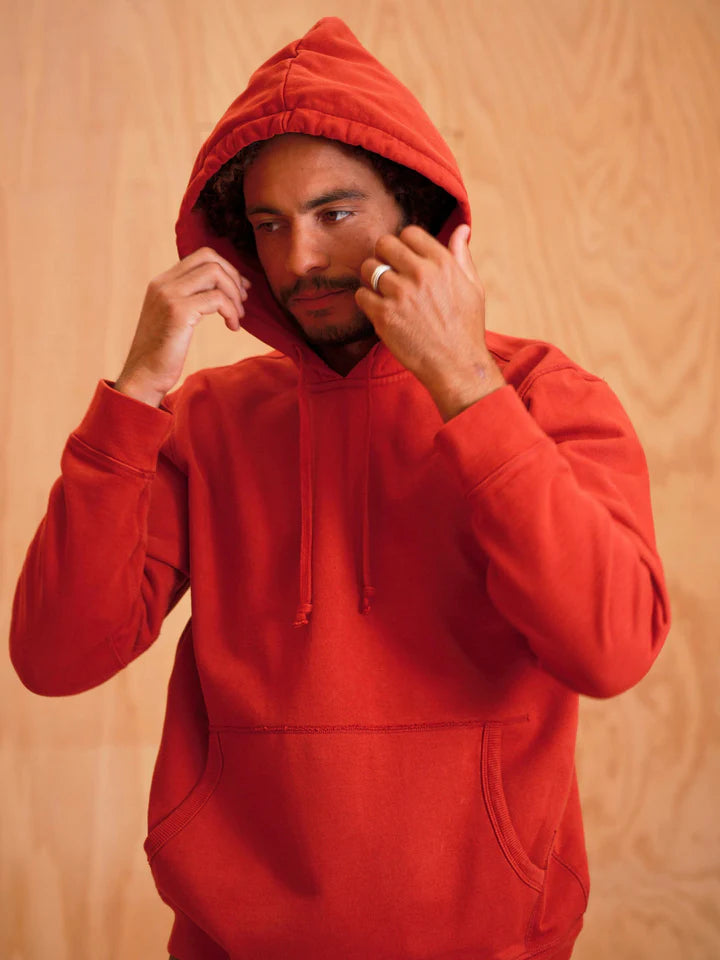 Max Pullover in Faded Red