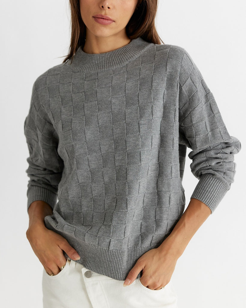 Bailey Sweater in Grey