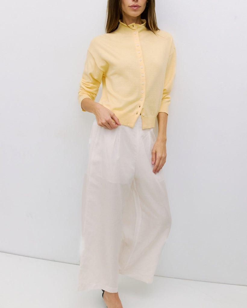 Brooks Cardigan in Yellow