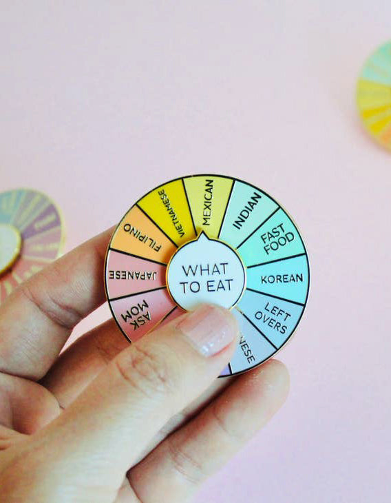 What to Eat Spinning Pin