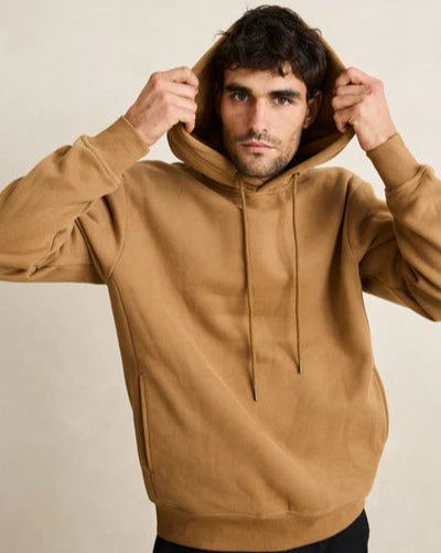 Classic Fleece Hoodie in Ochre