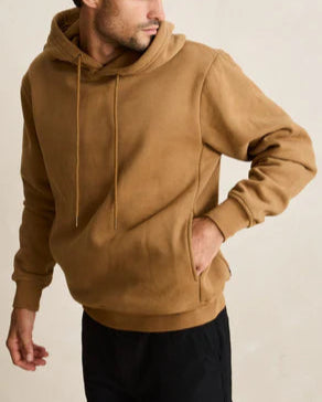 Classic Fleece Hoodie in Ochre
