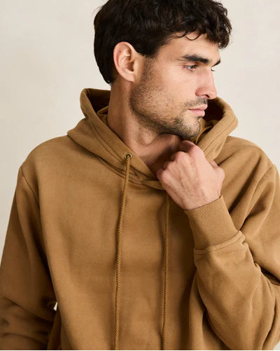 Classic Fleece Hoodie in Ochre