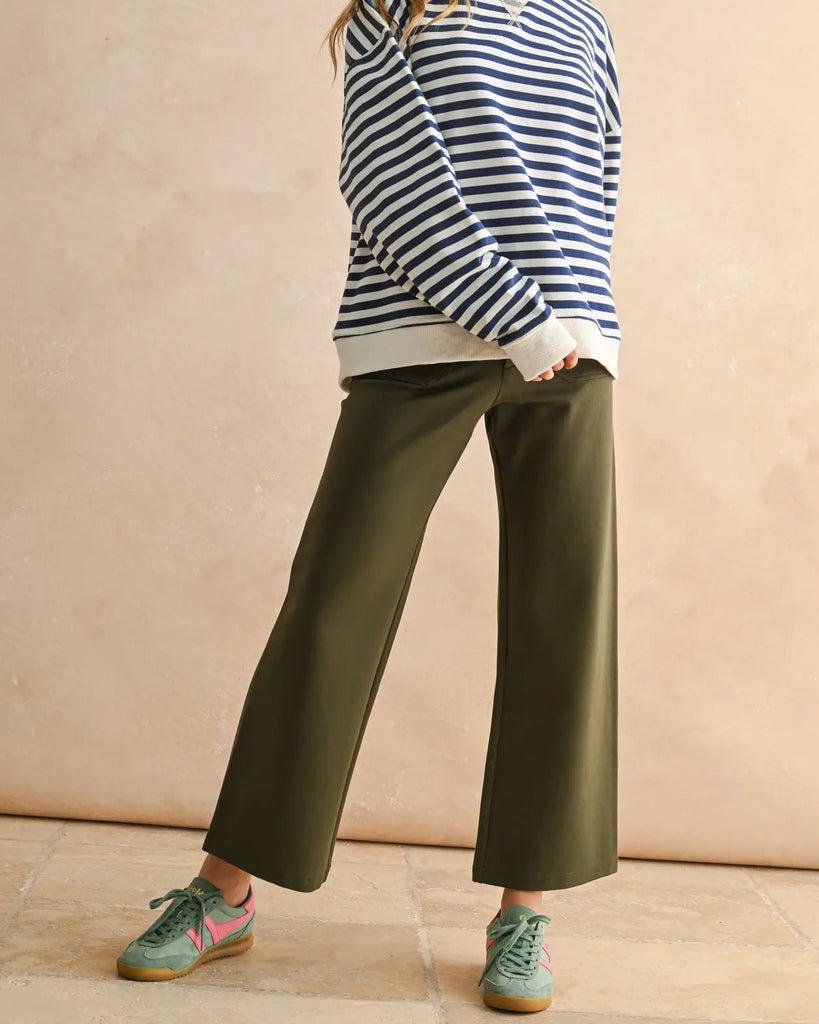 Ponte Pants in Olive