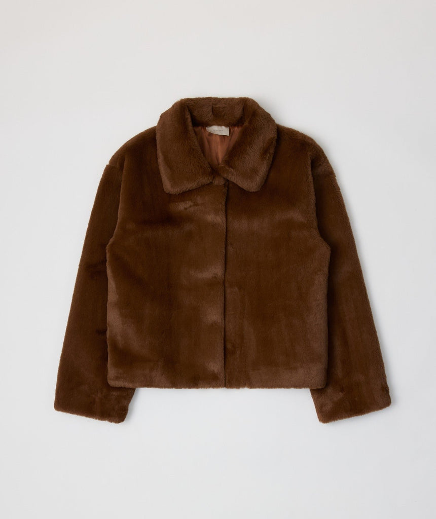 Paloma Coat in Brown