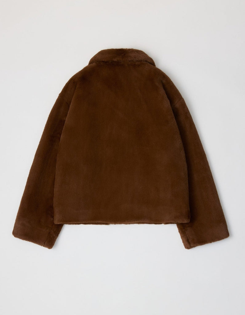 Paloma Coat in Brown