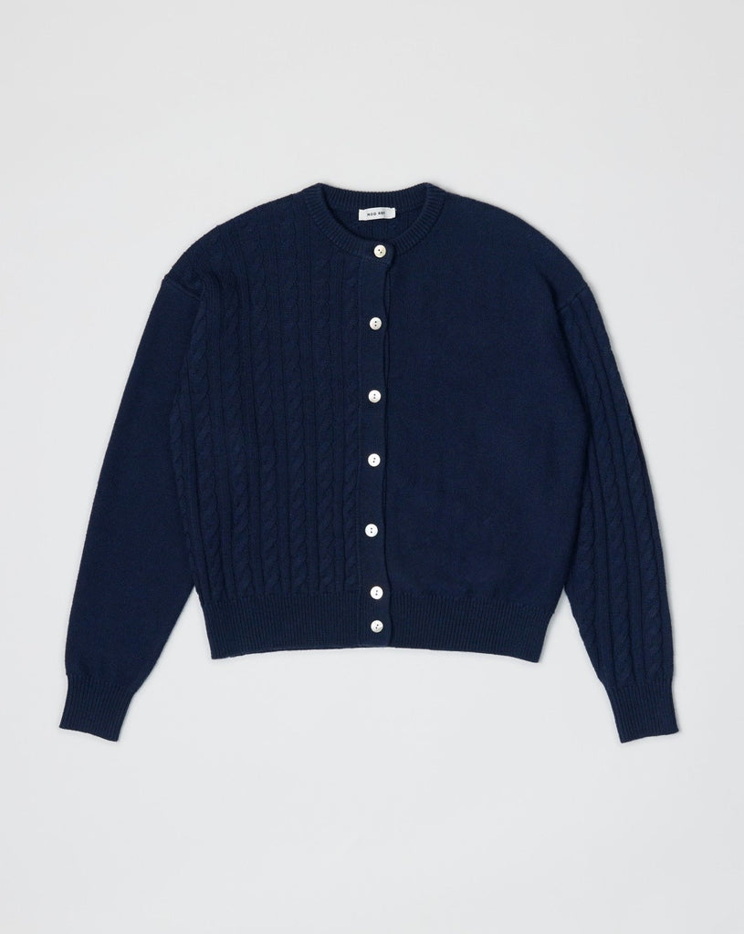 Brooklyn Cardigan in Navy