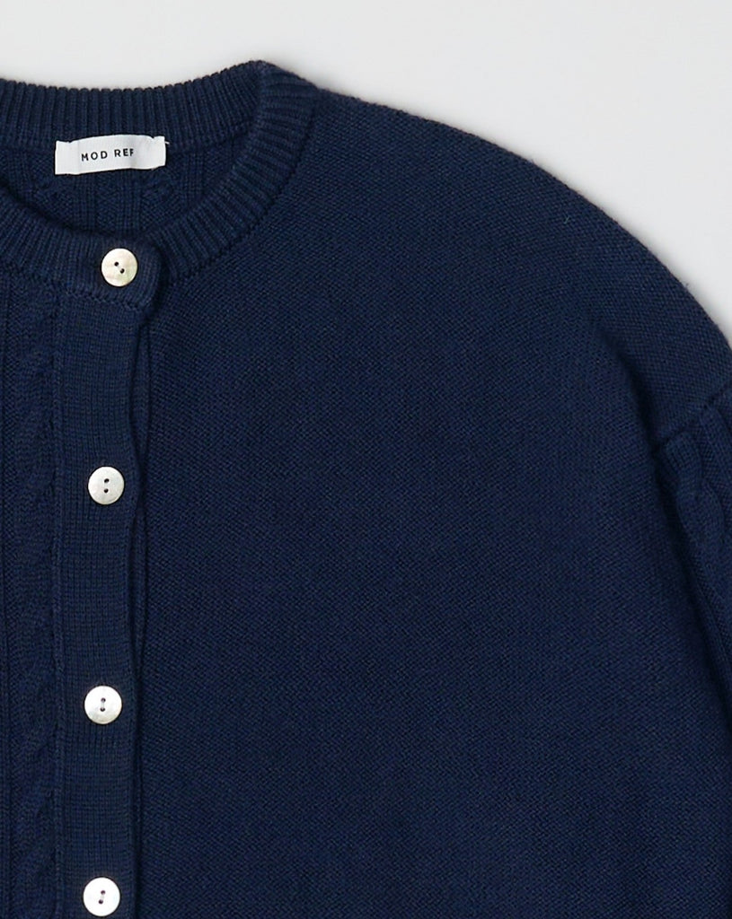 Brooklyn Cardigan in Navy