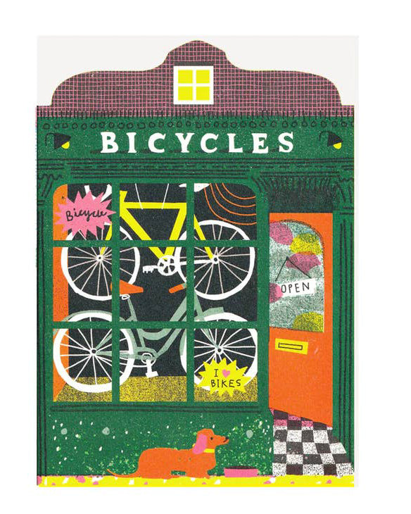 Bicycle Shop Card