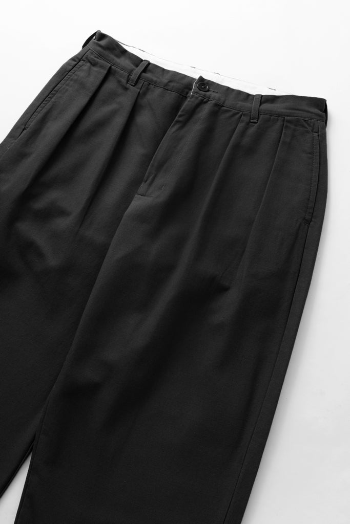 Canvas Part Timer Pant in Black