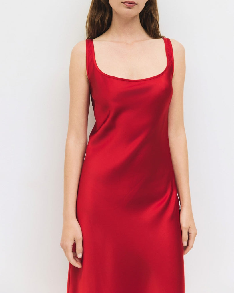 Saylor Dress in Red