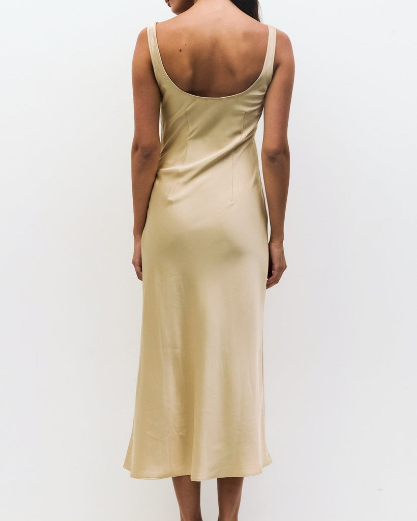 Saylor Dress in Champagne