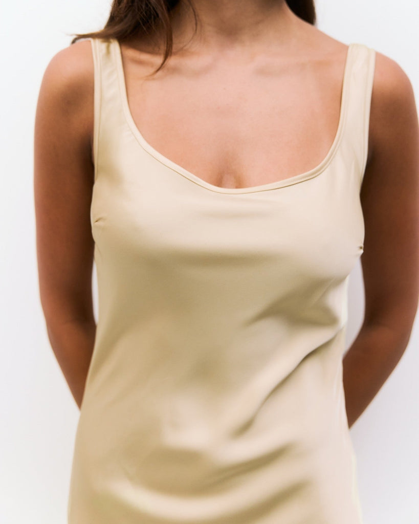 Saylor Dress in Champagne