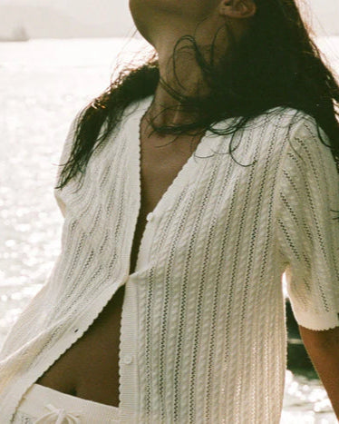 Scallop Overshirt