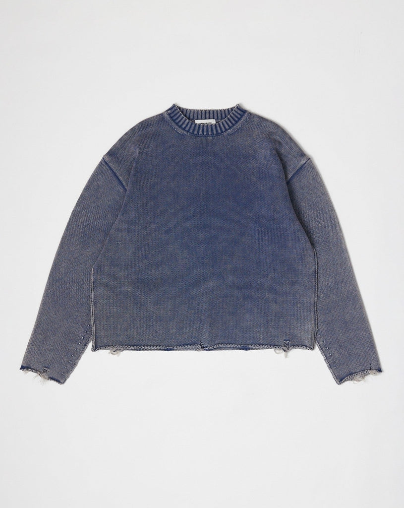 Declan Sweater in Washed Blue