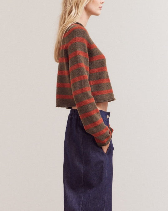 Tapenade Stripe Sweater