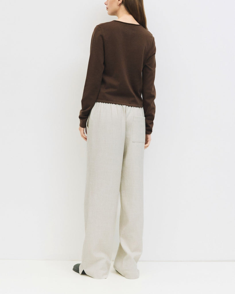 Shea Cardigan in Brown