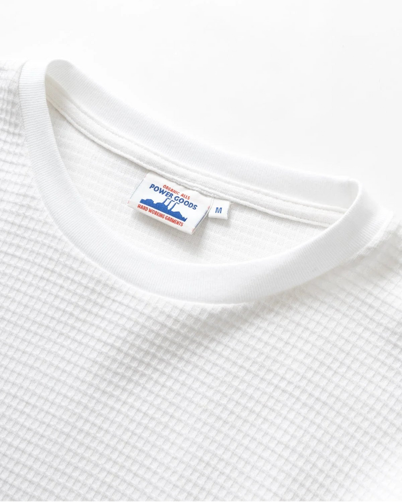 Thermal Waffle LS in White