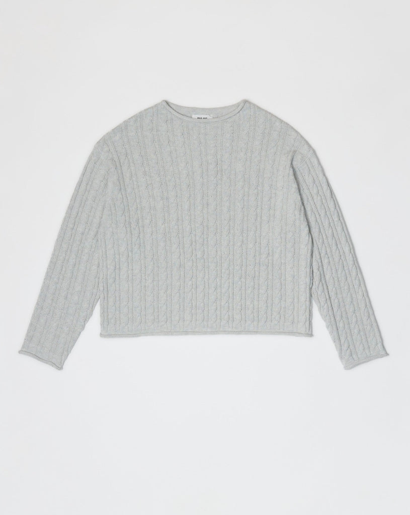 Emory Sweater in Light Grey